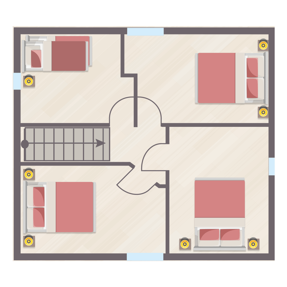 Chalet Châtel - Chalet chez l'Tonton - Plan étage